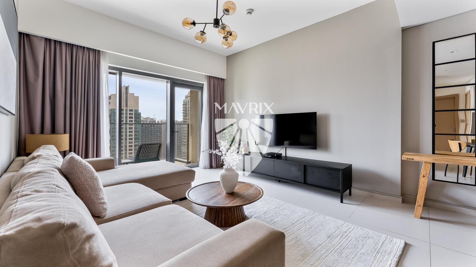 Chiller Free | Fully Furnished | 5M to Dubai Mall