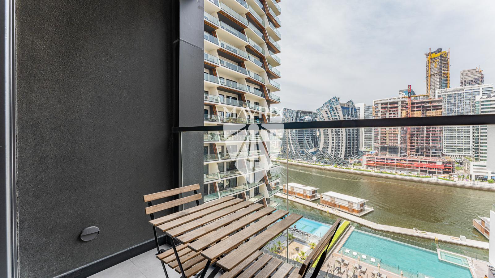 Furnished | Pool and Canal View | Unobstructed View