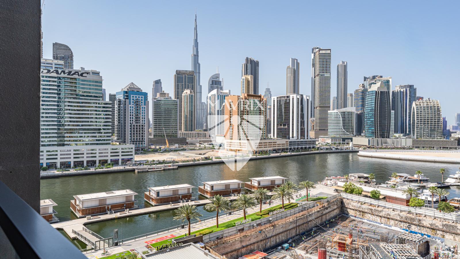 Fully Furnished | Burj and Canal View | Vacant