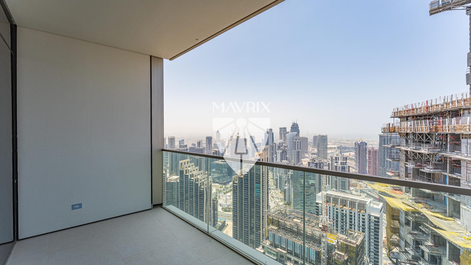 Very High Floor | Sea & Skyline View | Unfurnished
