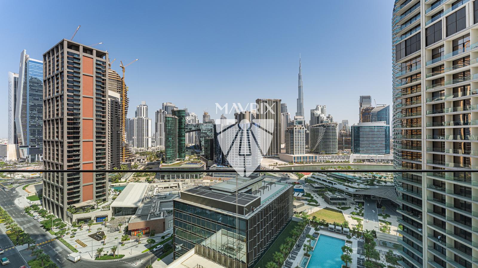 Spacious 1BR | Ready To Move In | Full Burj Views