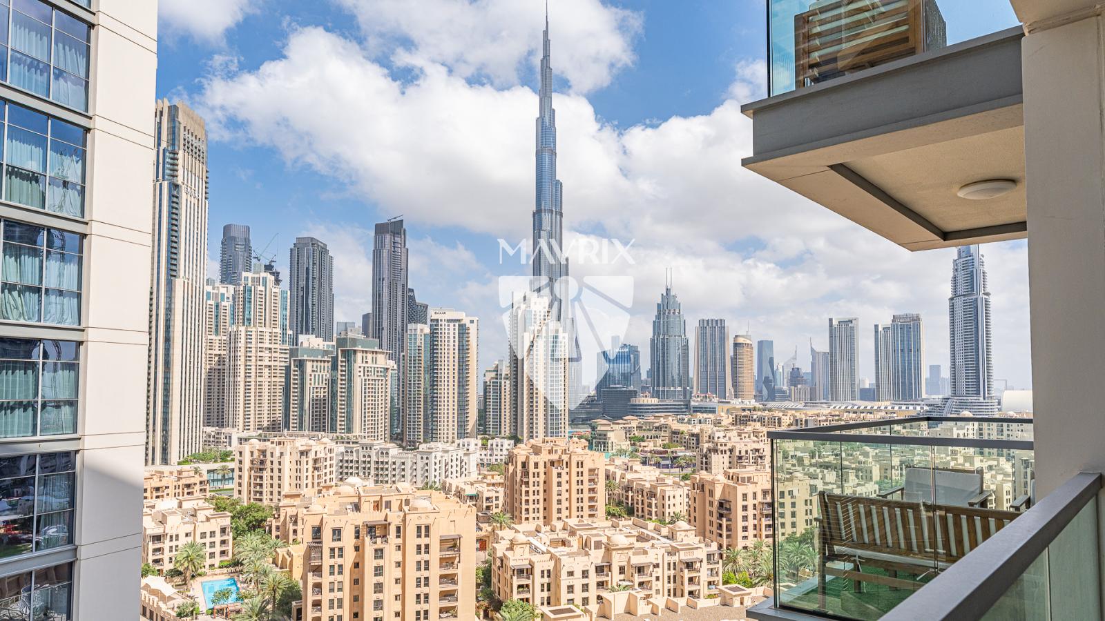 Burj Khalifa View| Fully Furnished | Exclusive