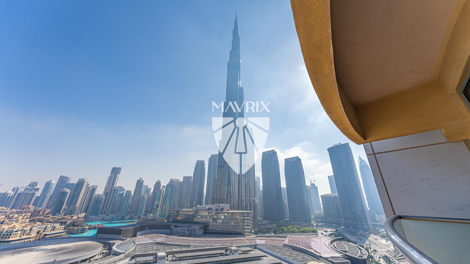 Burj & Fountain View I Vacant I Mid Floor