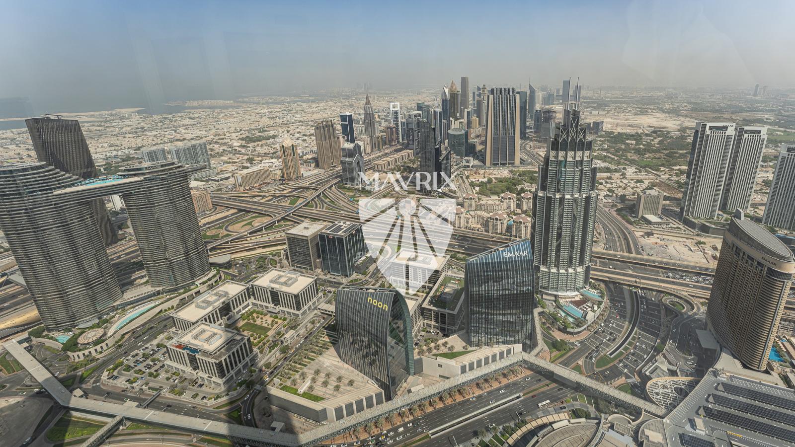 Panoramic Sea View | 100th Floor | 2 BR plus Maid
