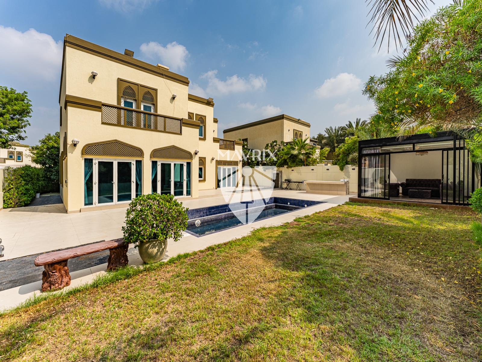Vacant Now | Own Pool | Corner Villa | Furnished