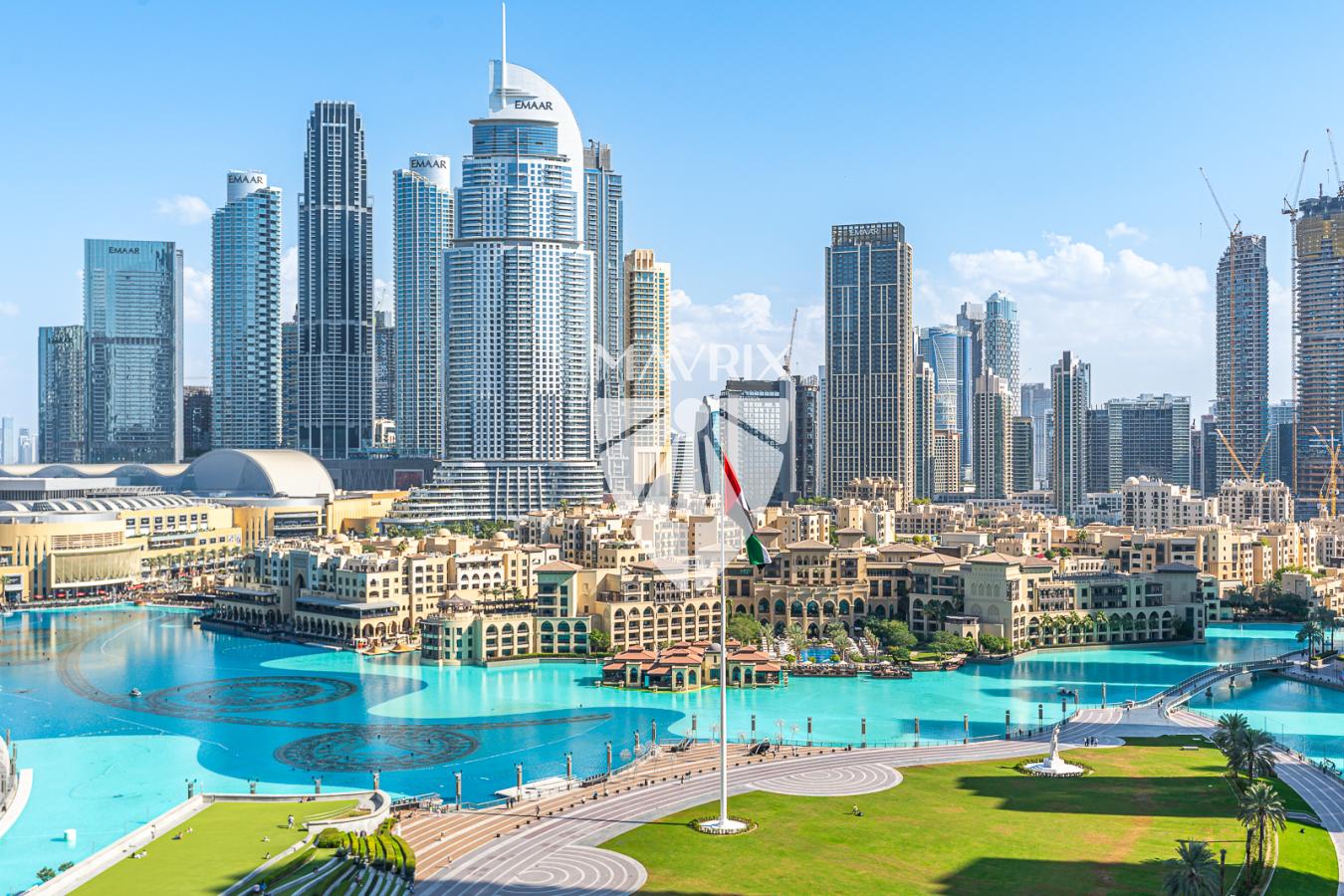 Vacant| 04 type |Full Burj and Fountain | 1 Cheque