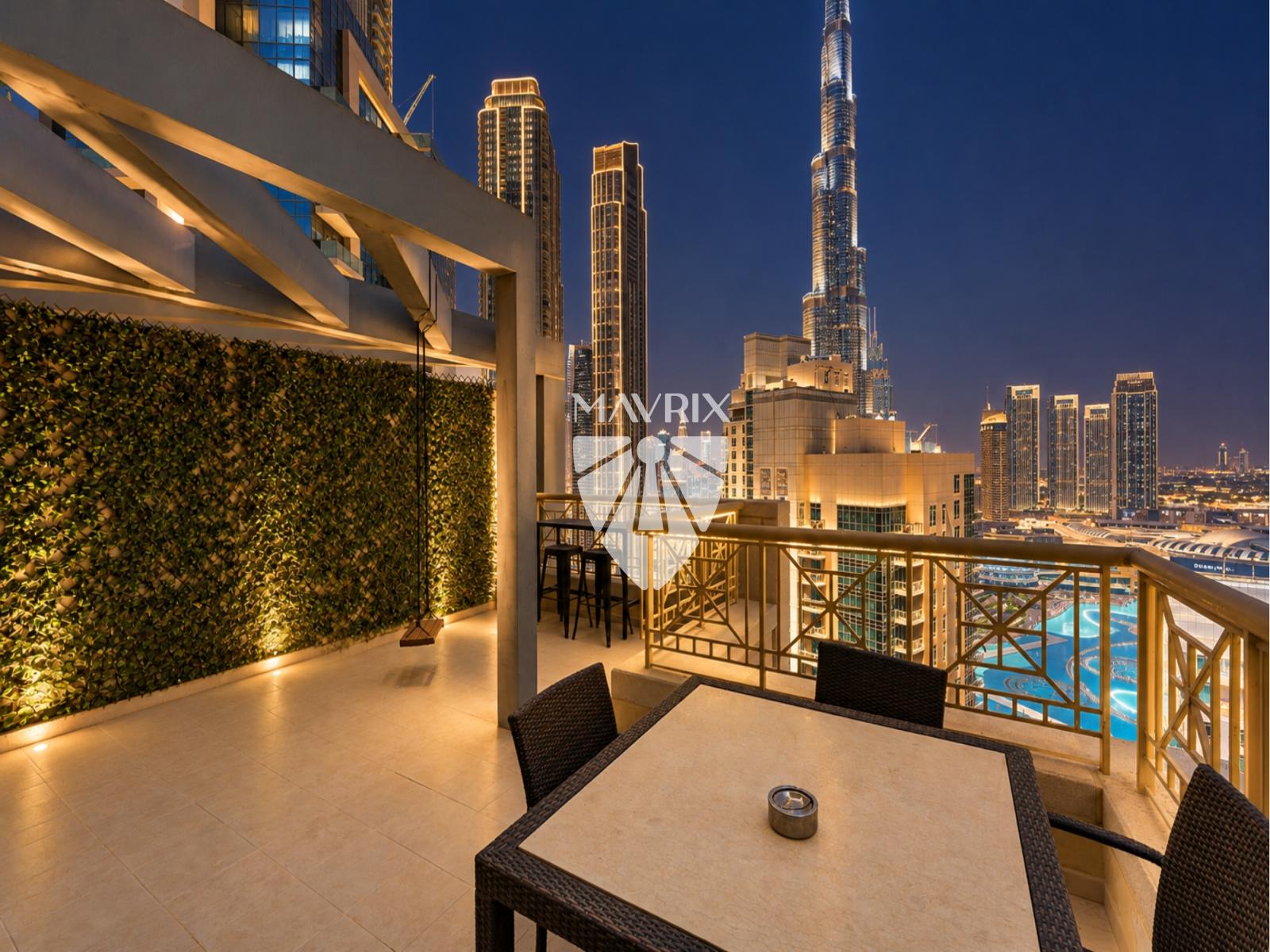Burj & Fountain Views | Spacious | Ready To Move