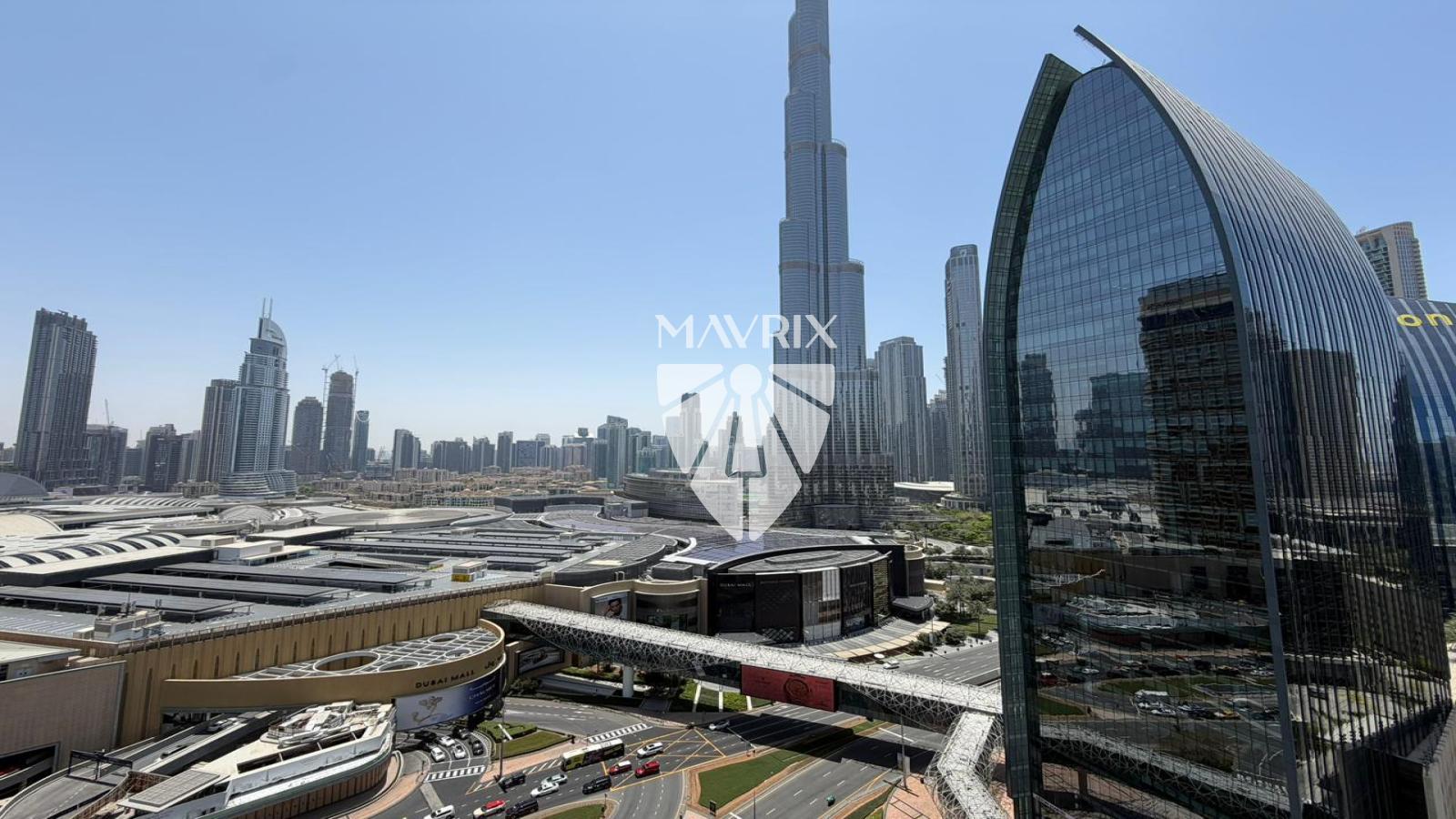Bills Included | Linked to Dubai Mall | Vacant