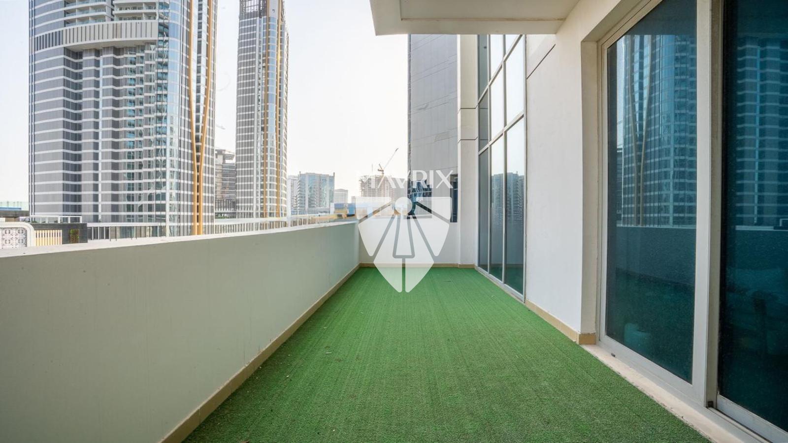 Large Layout | Burj view | Unfurnished | Rented