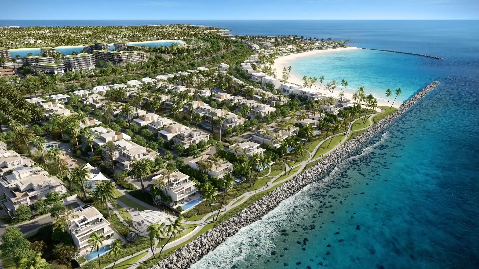 Nakheel Bay Villas Dubai Islands Island coastal view