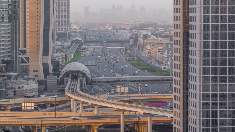 Metro Blue Line Dubai