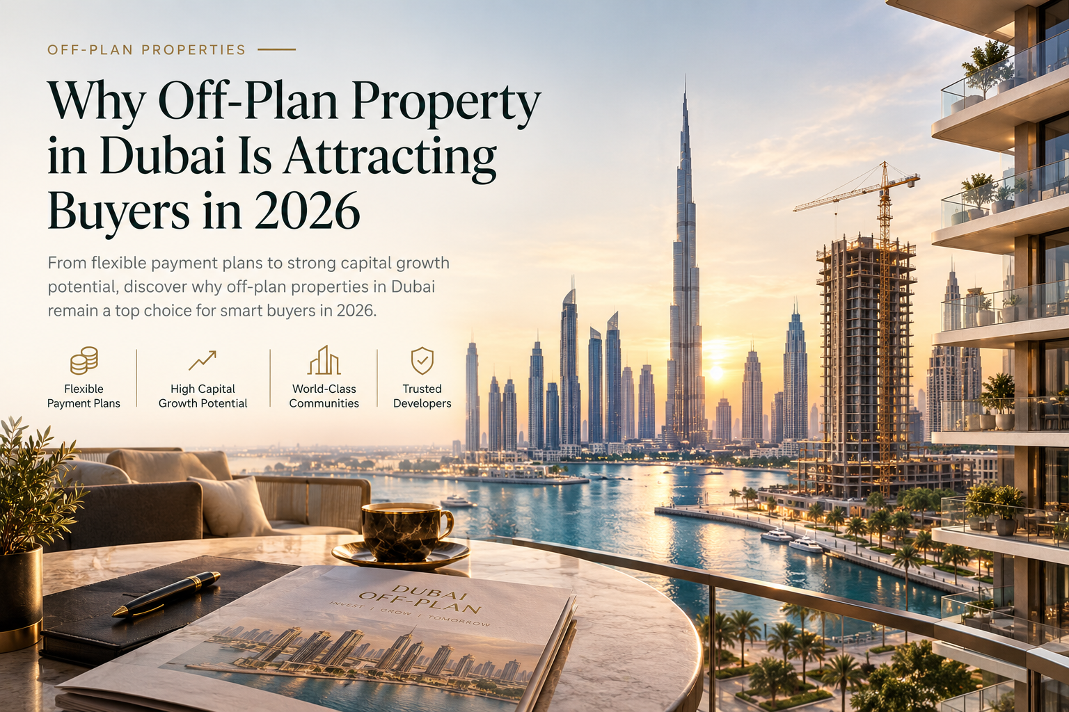 Why Off-Plan Property in Dubai Is Attracting Buyers in 2026