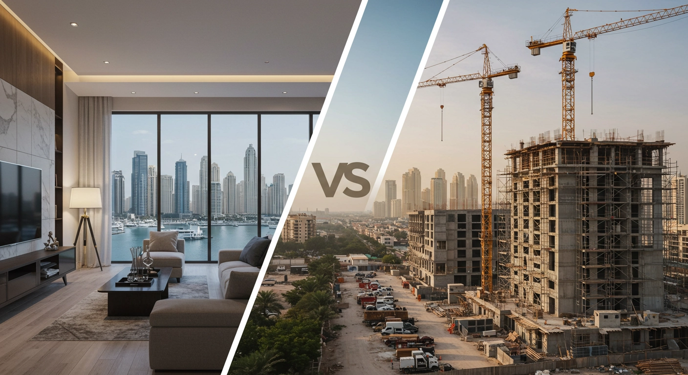 Dubai Off-Plan vs Ready Property in 2025 – Pros and Cons for Buyers