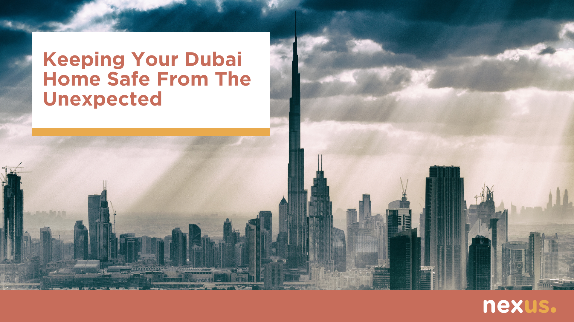 Keeping Your Dubai Home Safe From The Unexpected: A Guide to Rain Preparedness
