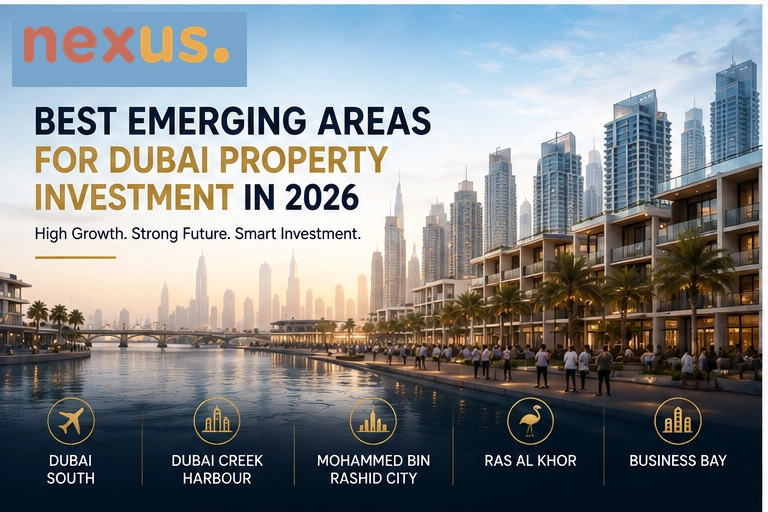 Best Emerging Areas for Dubai Property Investment in 2026