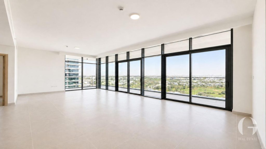 High Floor 3BR | Golf Course & Villa Views