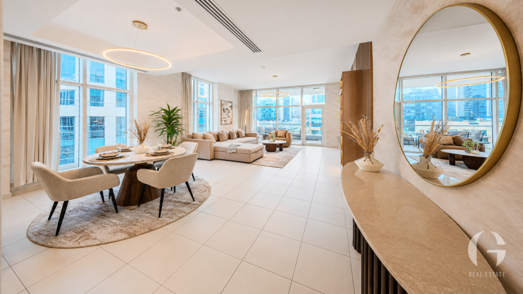 Fountain and Courtyard View | Corner Unit — photo 4