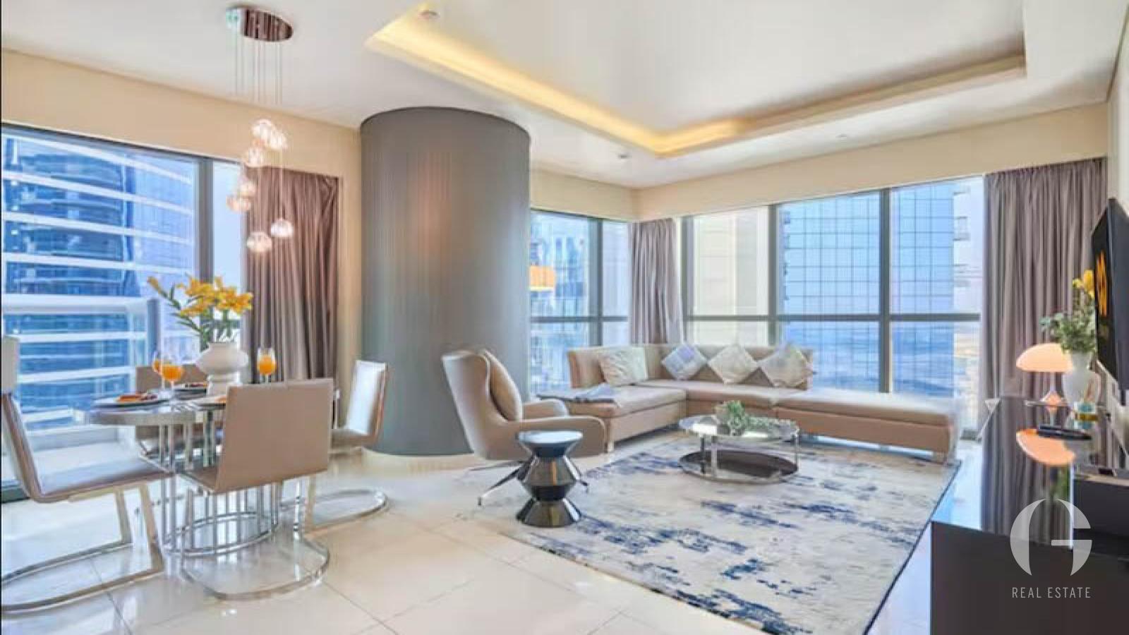 Stunning Pool View | Fully Furnished | High Floor