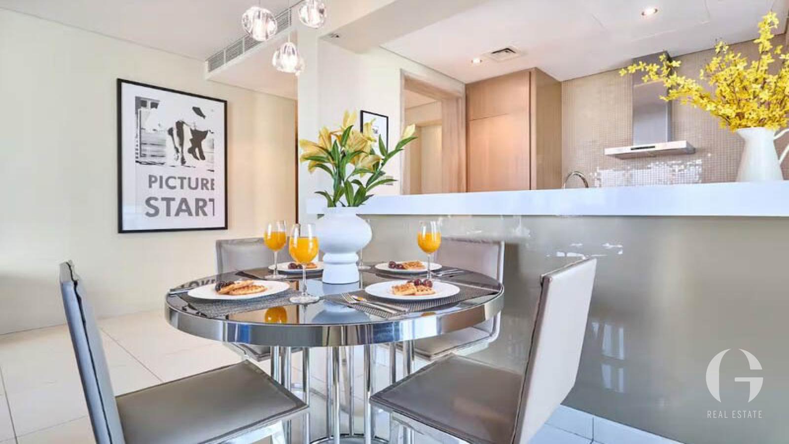 Stunning Pool View | Fully Furnished | High Floor — photo 5