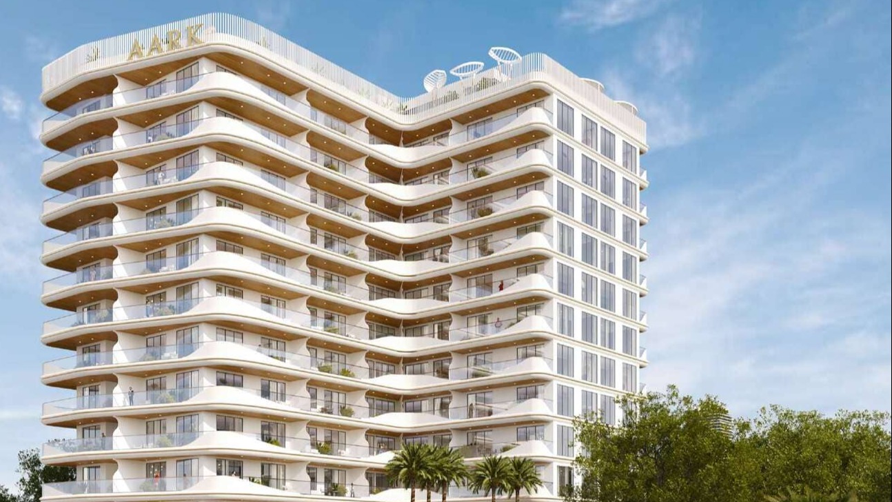 Aark Terraces off-plan project in Cove Boulevard by Imtiaz