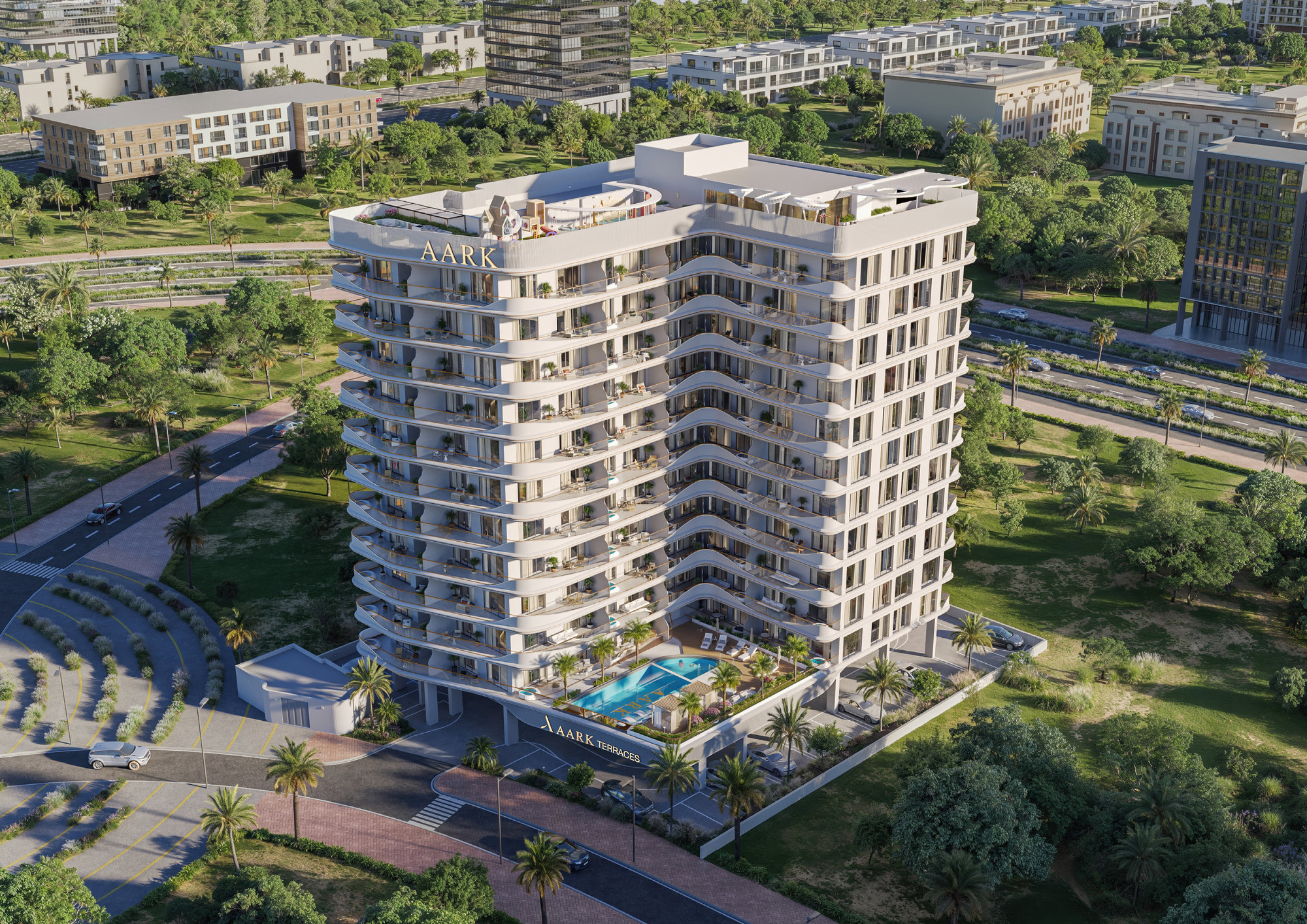Aark Terraces main view
