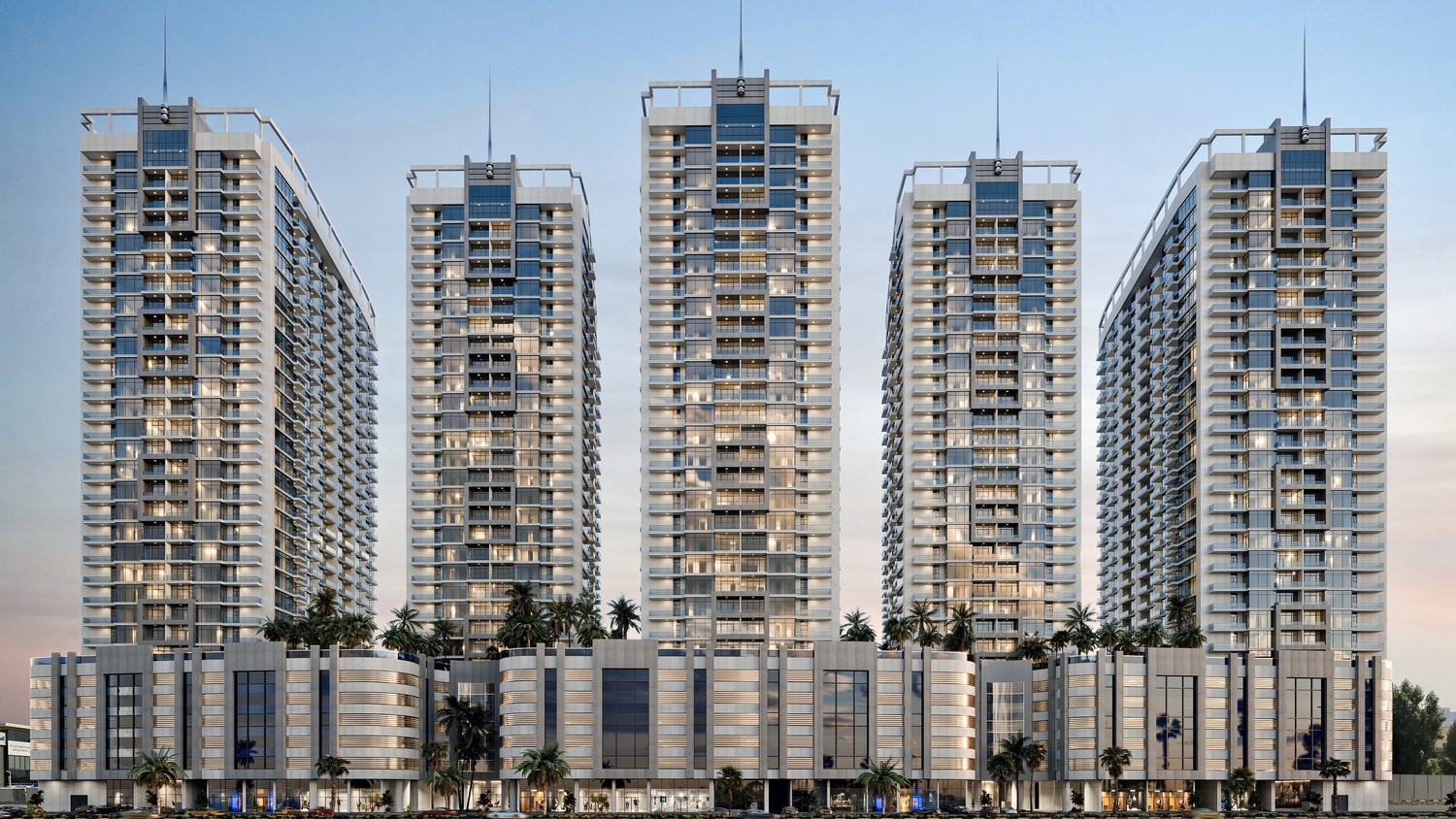 Ajman Creek Towers off-plan project in Dubai