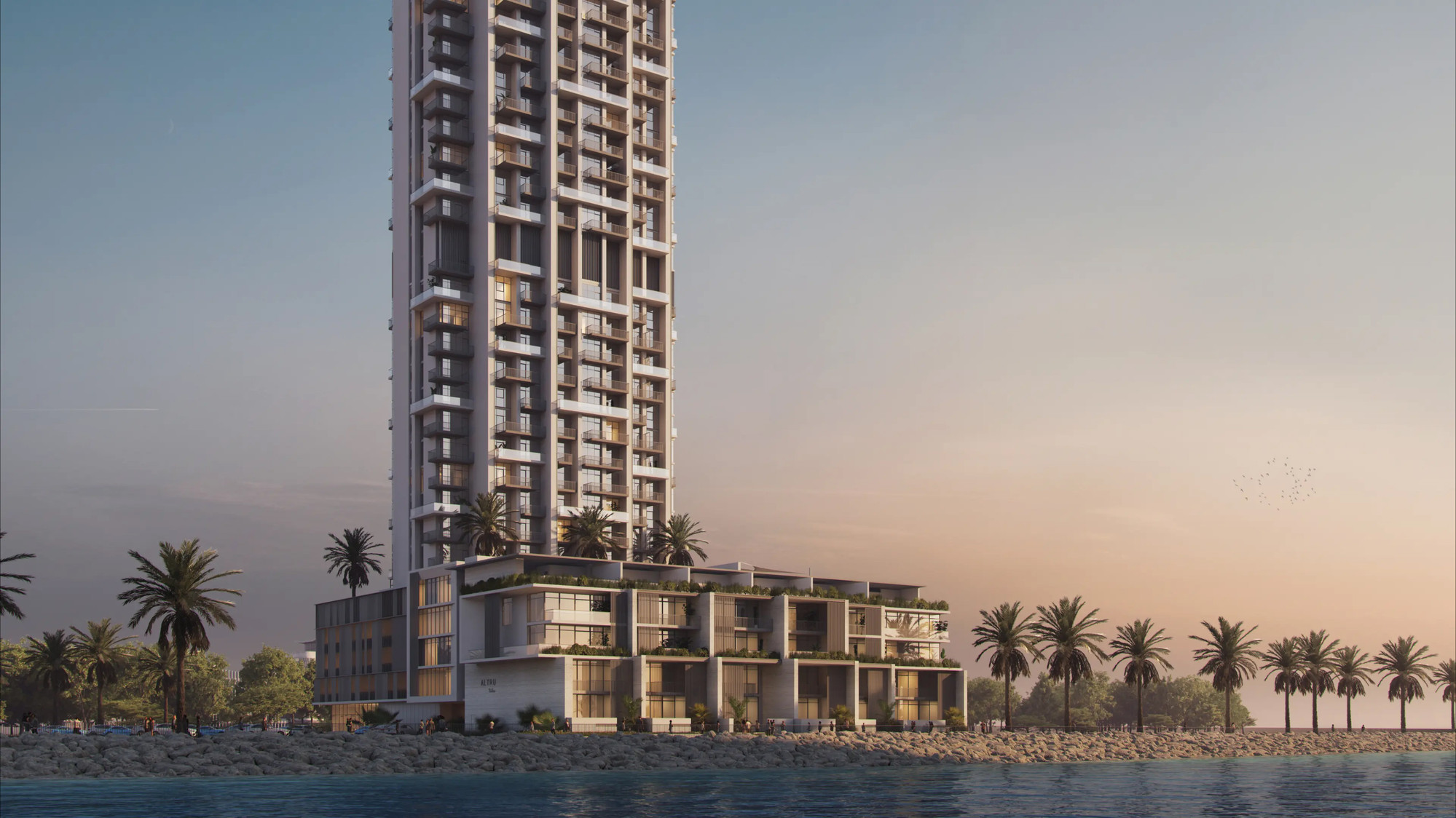 Aria off-plan project in Dubai Maritime City