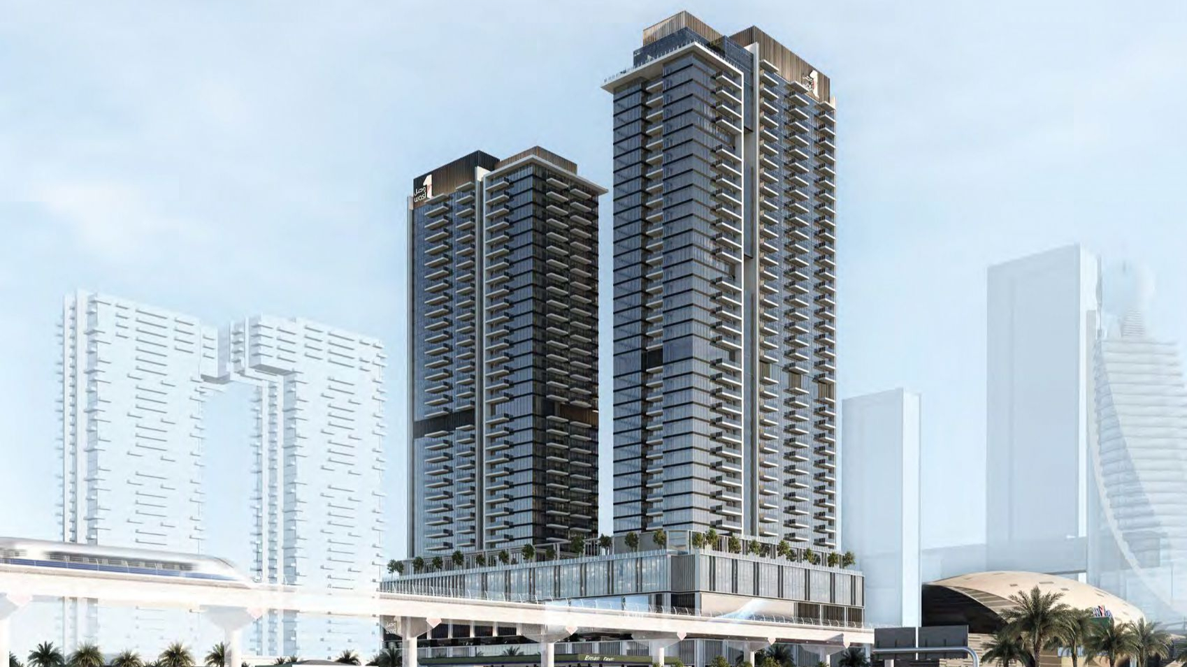 Avenue Park Towers off-plan project in Al Kifaf