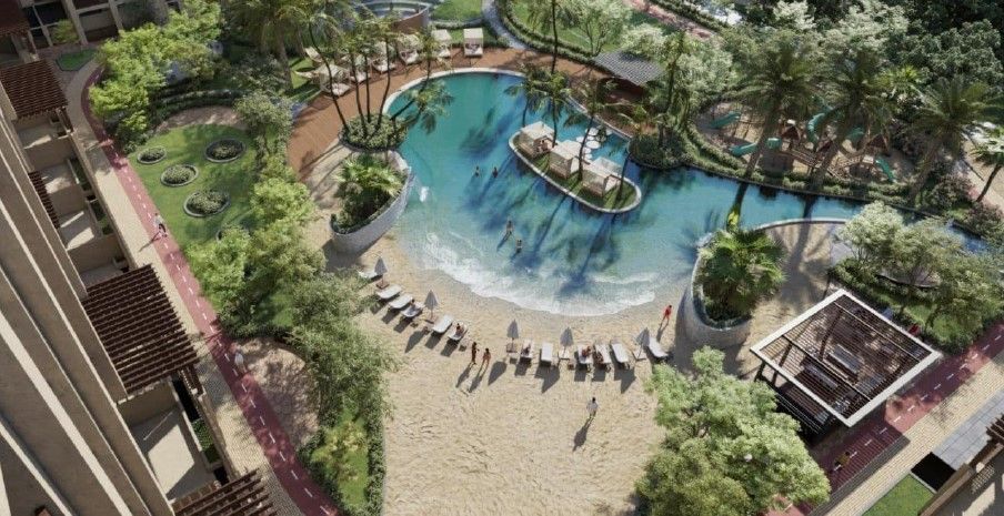 Bab Al Qasr Resort Residence view 3