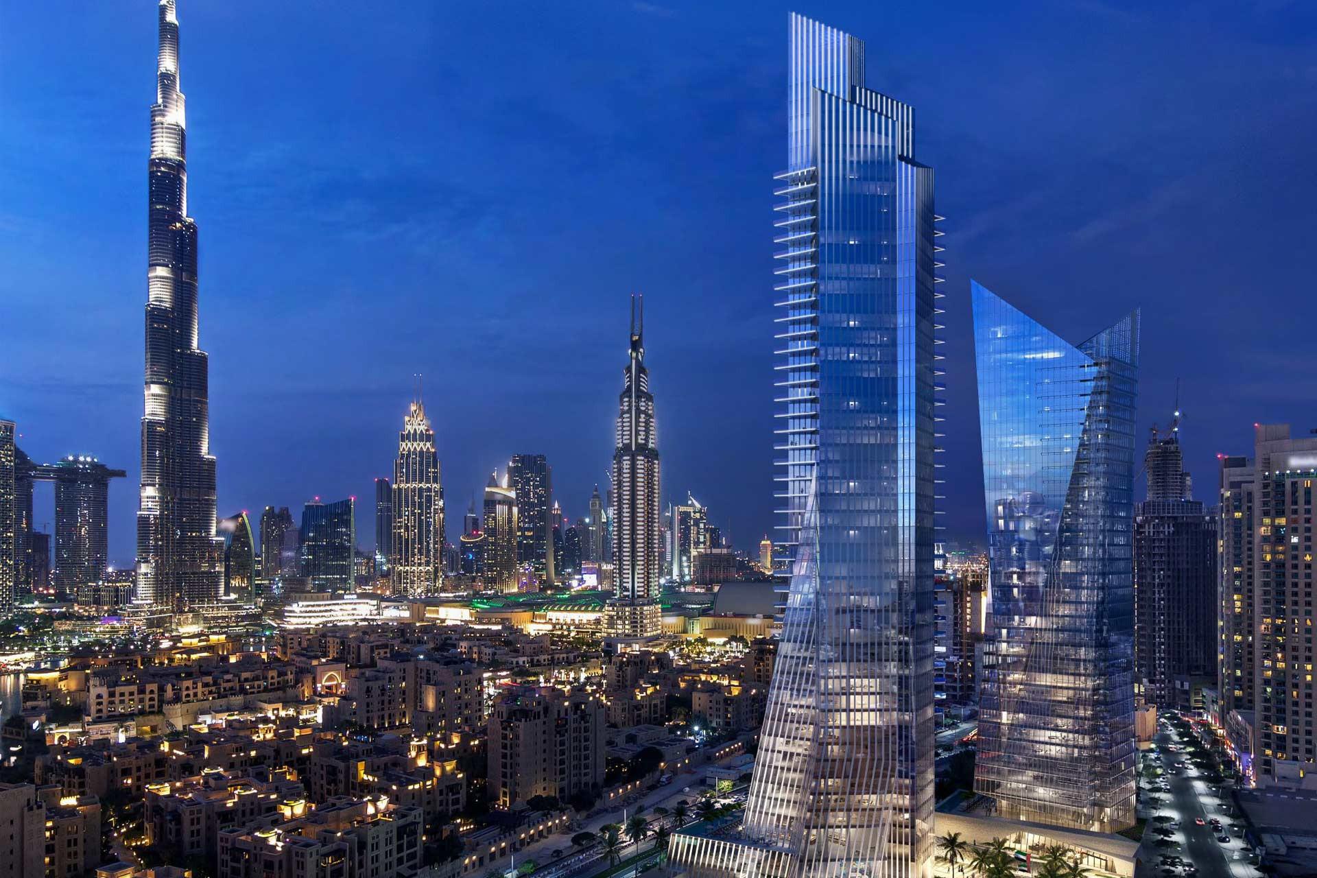 Baccarat off-plan project in Downtown Dubai