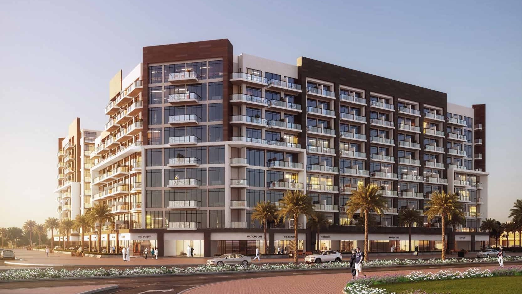 Beach Oasis 1 and 2 off-plan project in Dubai Studio City