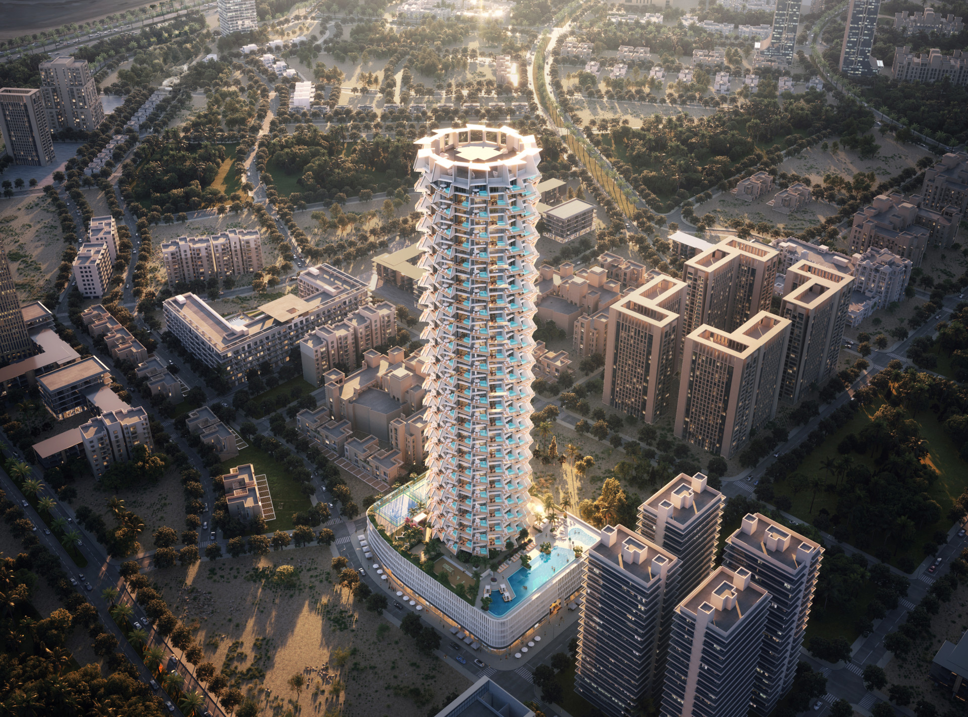 Binghatti Grove off-plan project in Binghatti Grove