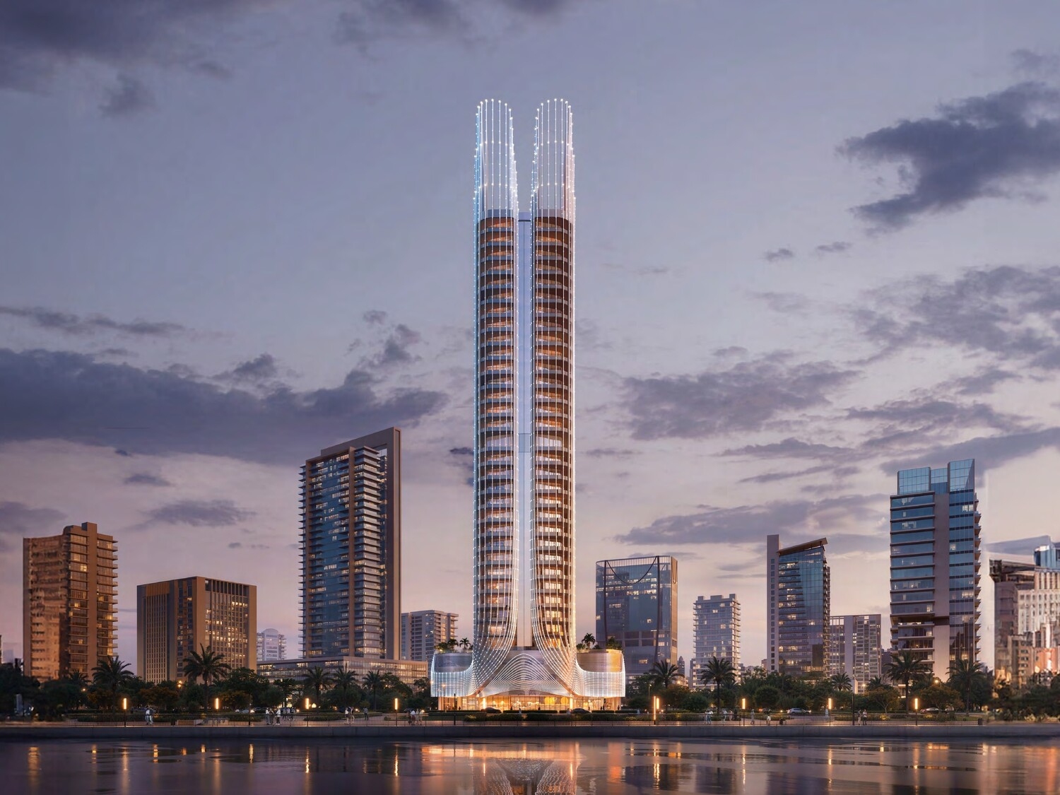 Binghatti Skyhall off-plan project in Canal Heights 2