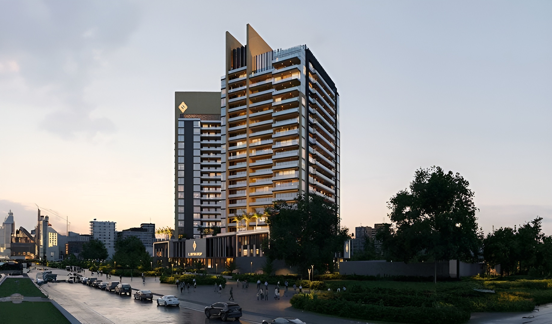 Butterfly Towers main view