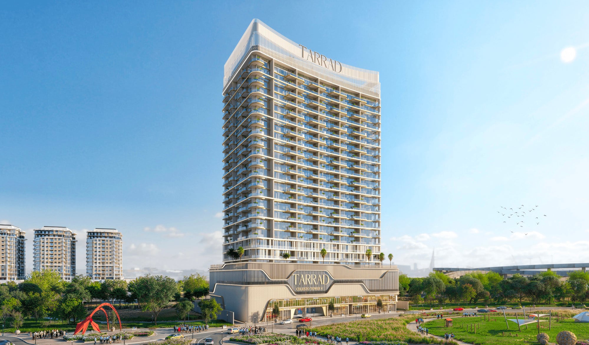 Celesto 4 off-plan project in Cove Boulevard by Imtiaz