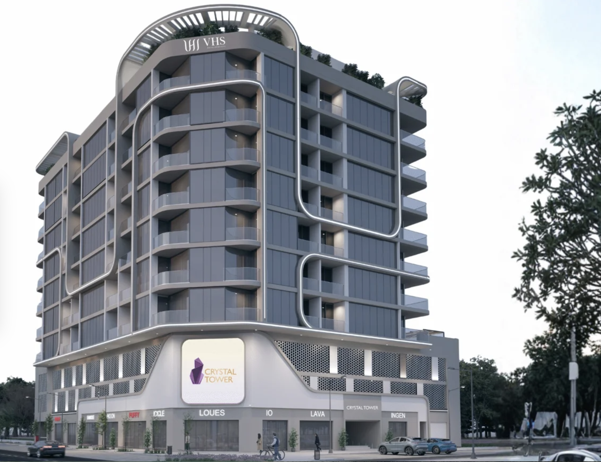 Crystal Tower view 3