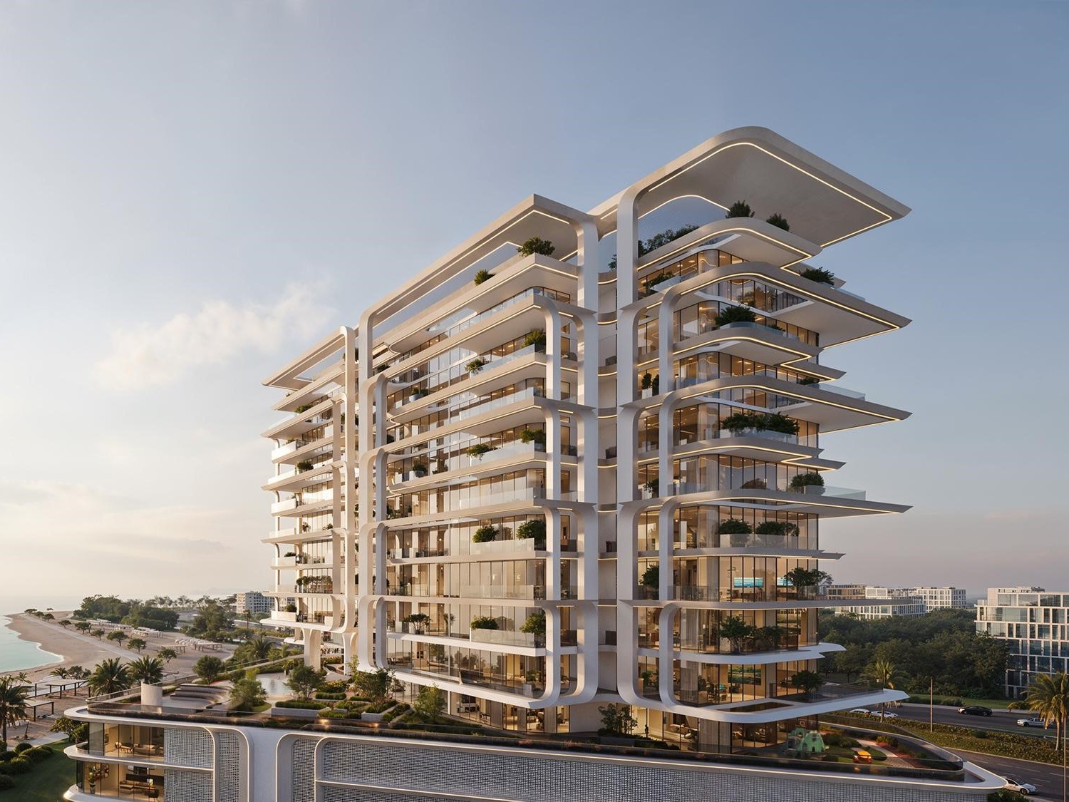 ELLE Residences off-plan project in Beach Residences Dubai Islands