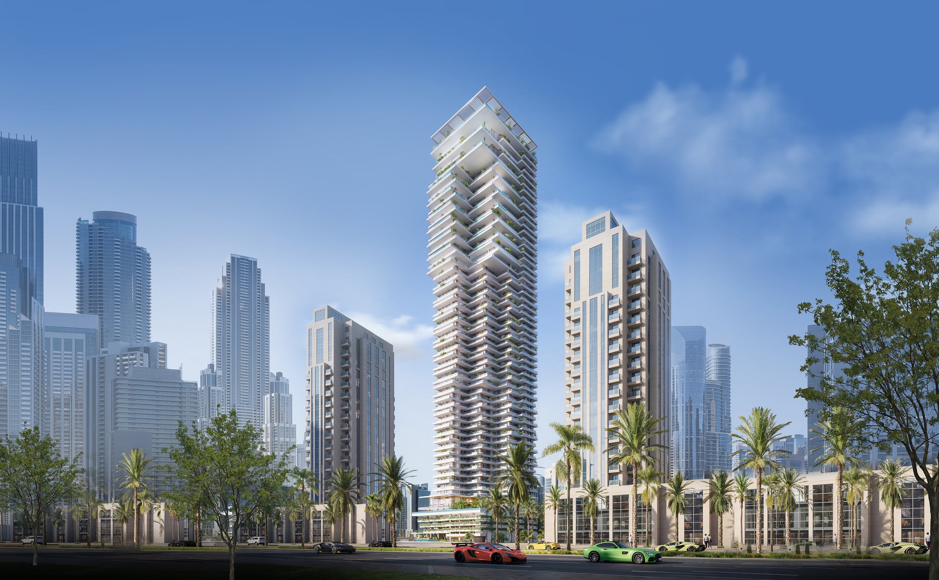 Fairmont Residences Solara Tower Dubai view 2