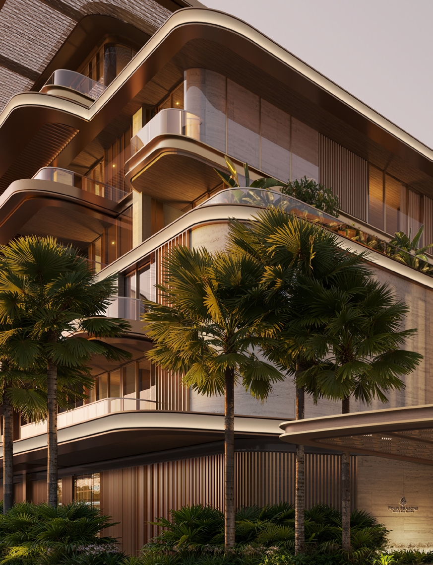 Four Seasons Private Residences Abu Dhabi at Saadiyat Beach view 2