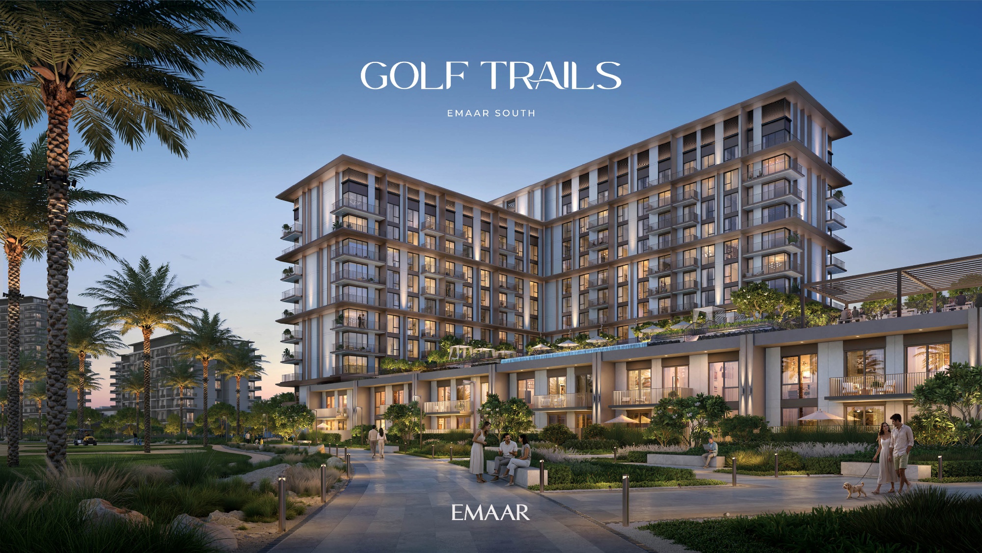 Golf Trails at Emaar South view 2