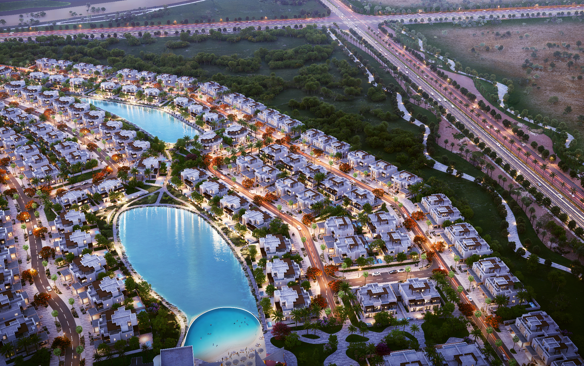 Hayat at Dubai South view 2