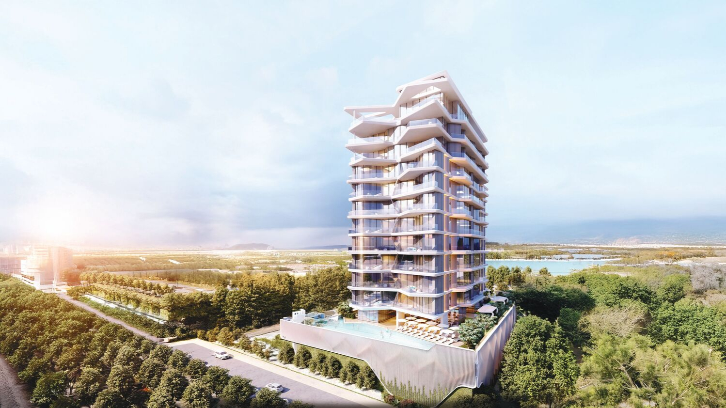 Luxury Canal Residences off-plan project in Beach Residences Dubai Islands