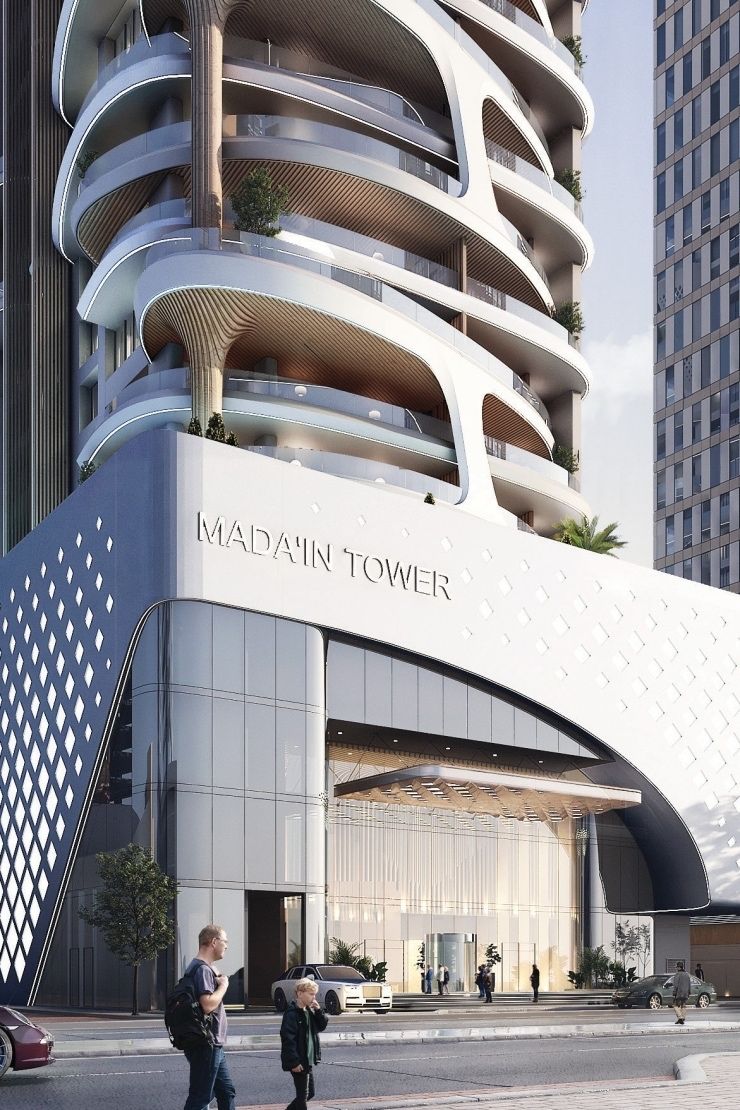 Mada'in Tower view 2
