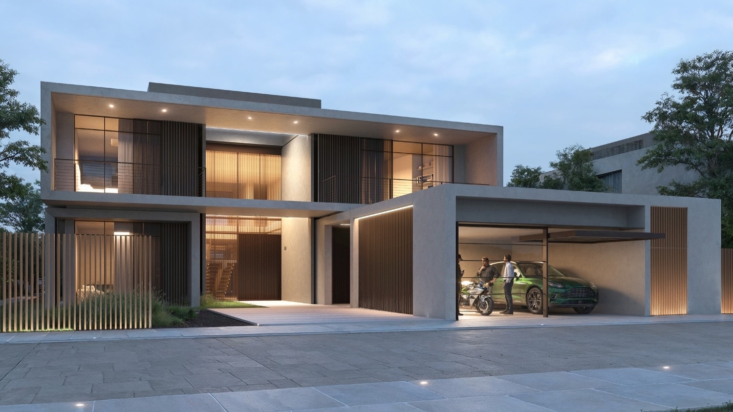 Naseem Al Jurf Villa view 2