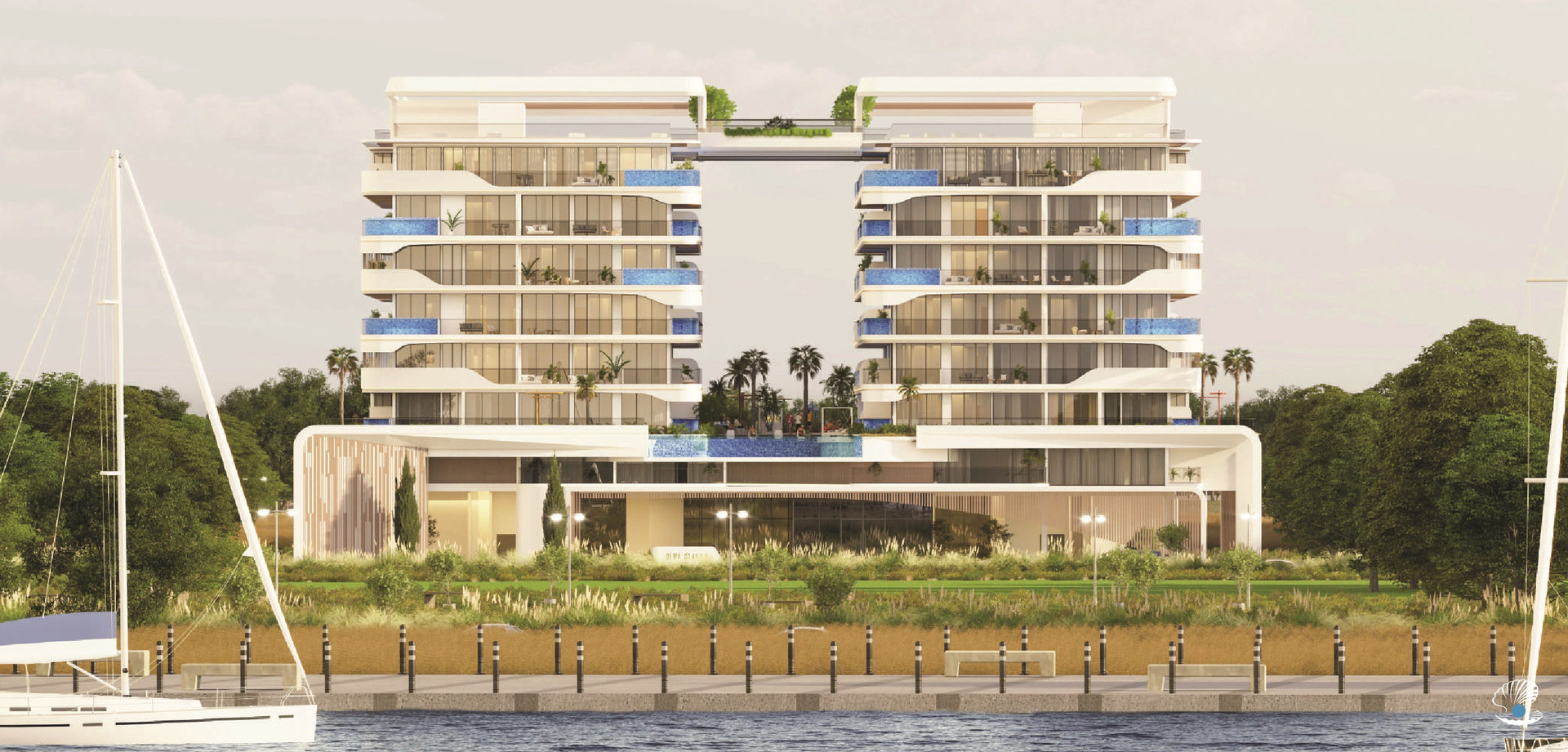 Ocean Pearl 2 off-plan project in Beach Residences Dubai Islands
