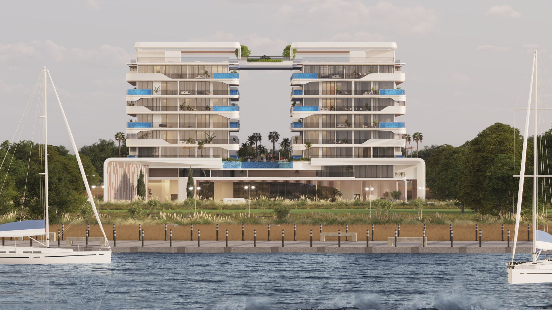 Ocean Pearl off-plan project in Beach Residences Dubai Islands
