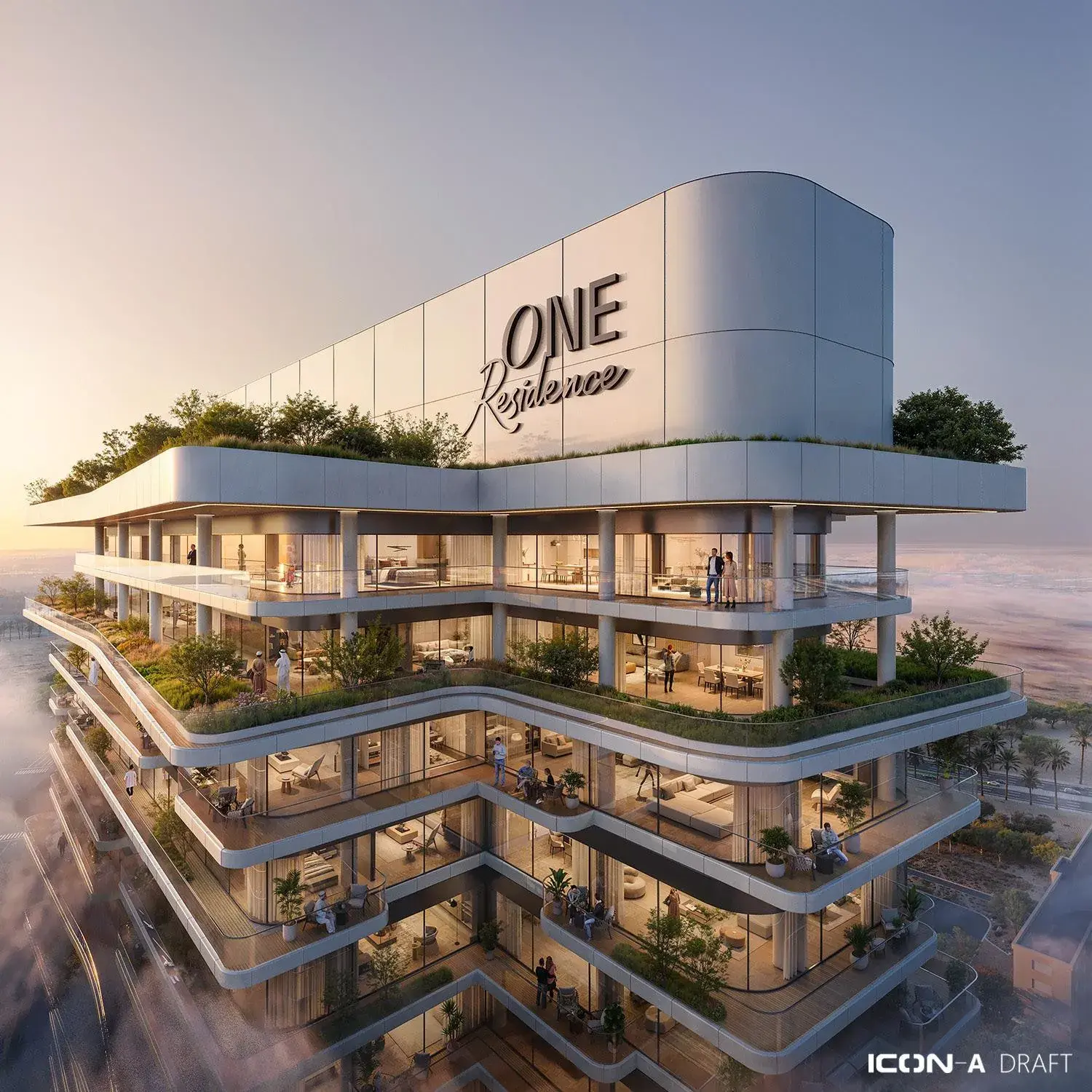 One Residence view 2