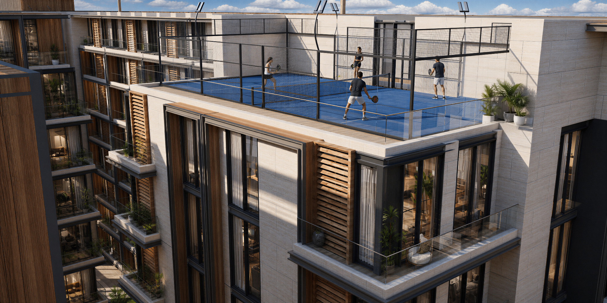 Padel Living Residences Jeddah view 2