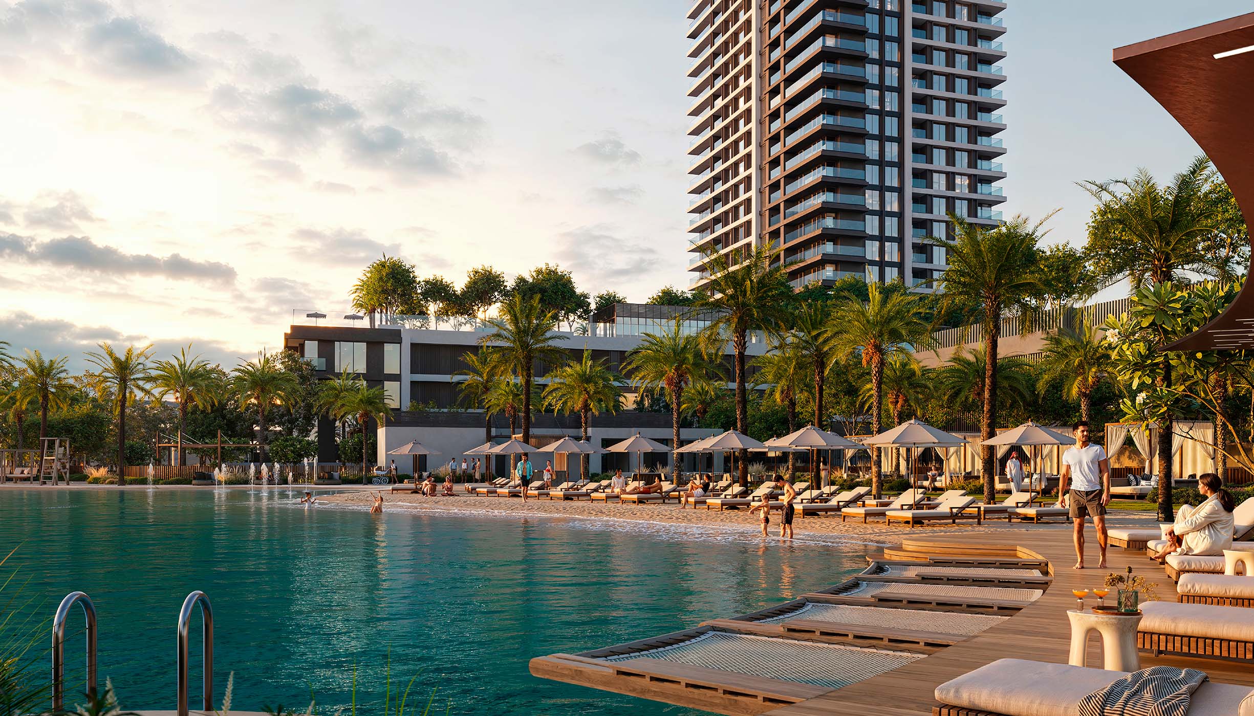 Palace Residences Creek Blue view 2