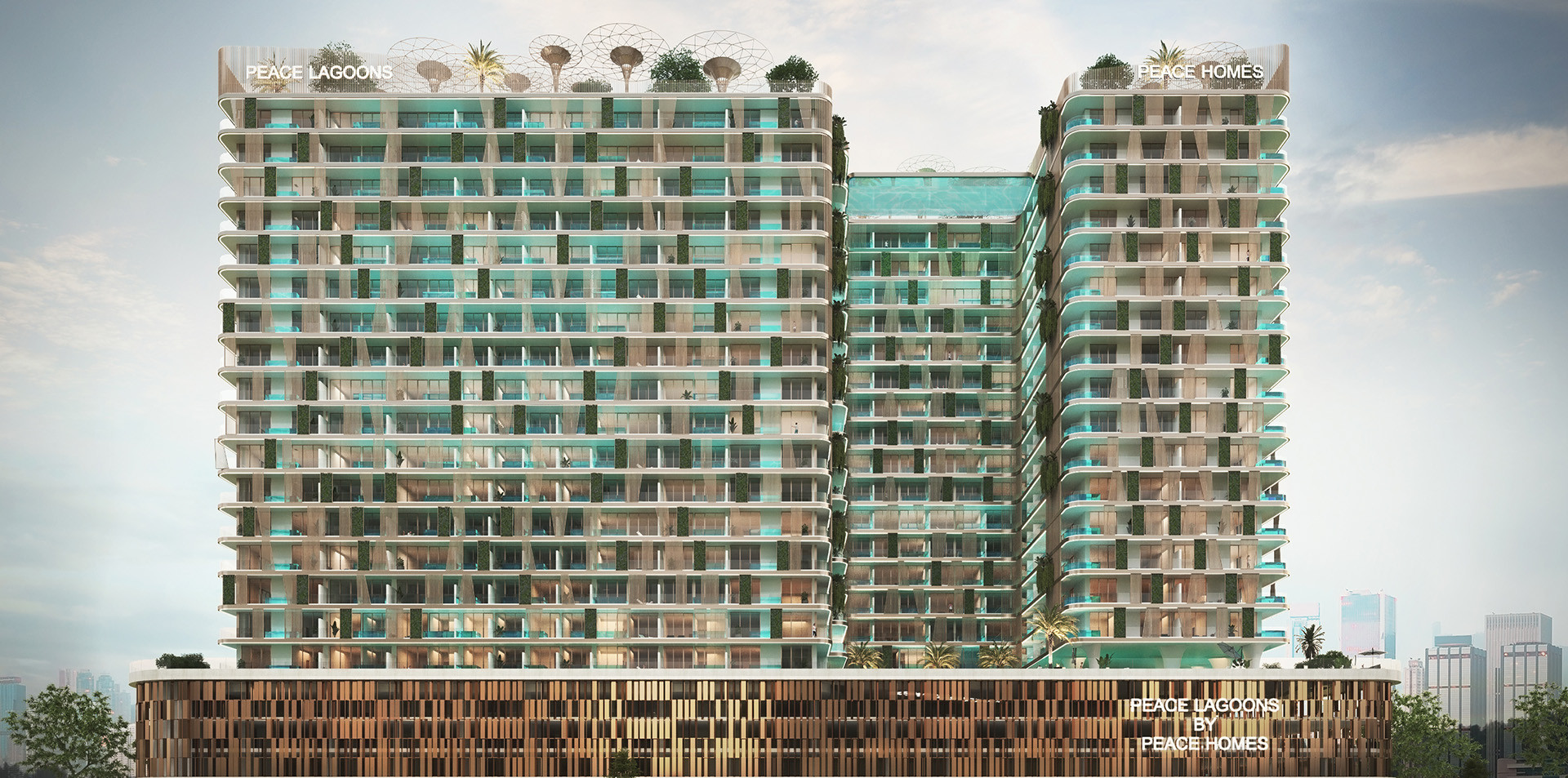 Peace Lagoons off-plan project in Dubai